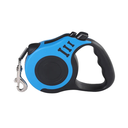 Retractable Nylon Dog Leash 3m 5m Small Dogs Outdoor Walking