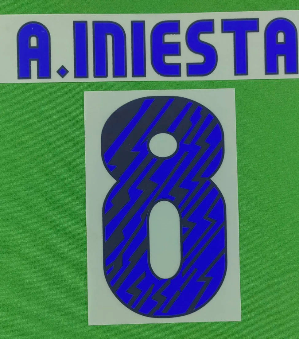 Retro Soccer Nameset #10 SUPER STAR Printing CUSTOMIZE NAME NUMBER Heat Transfer Soccer Patch Badge