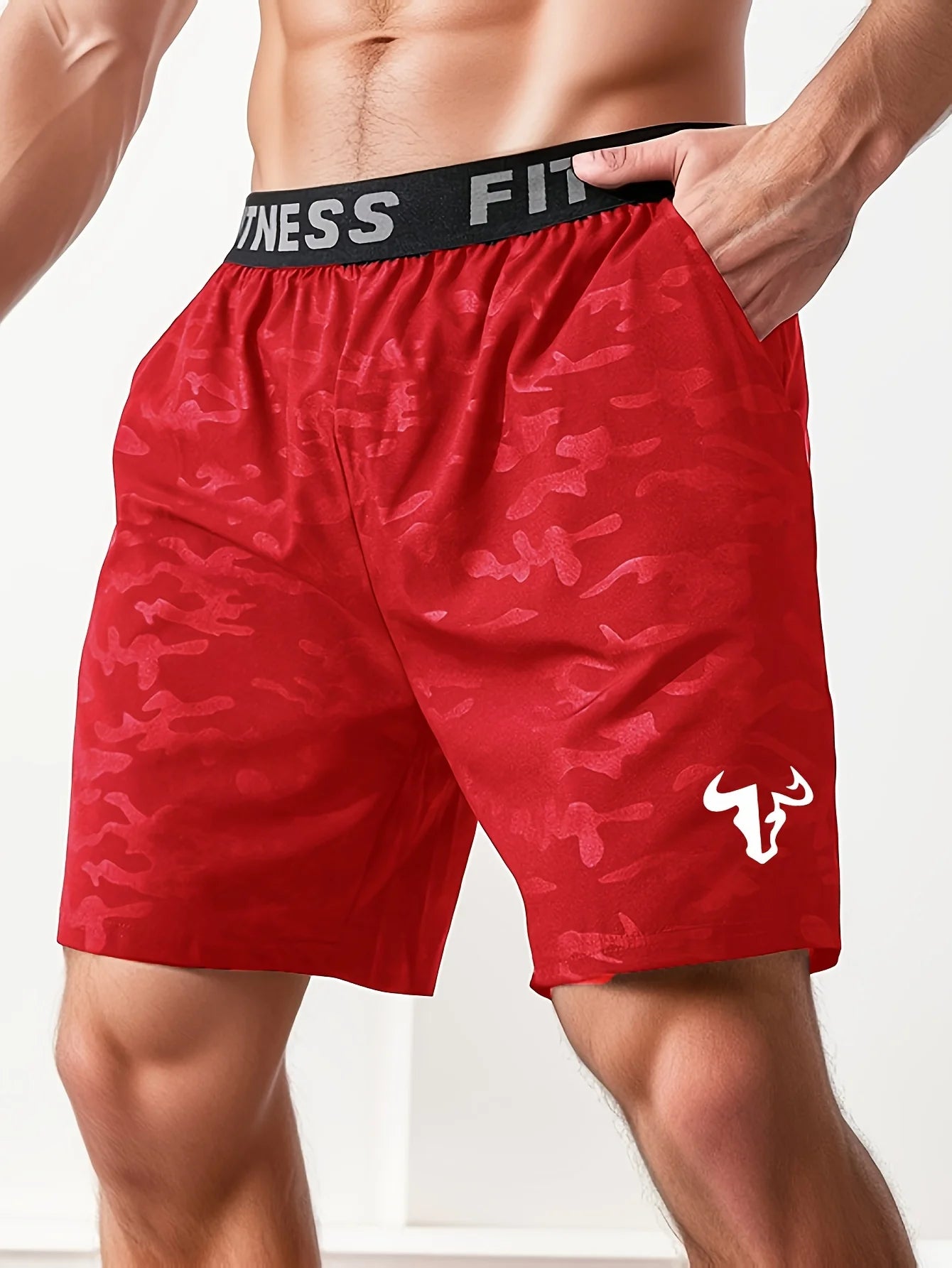 Men's breathable sports shorts