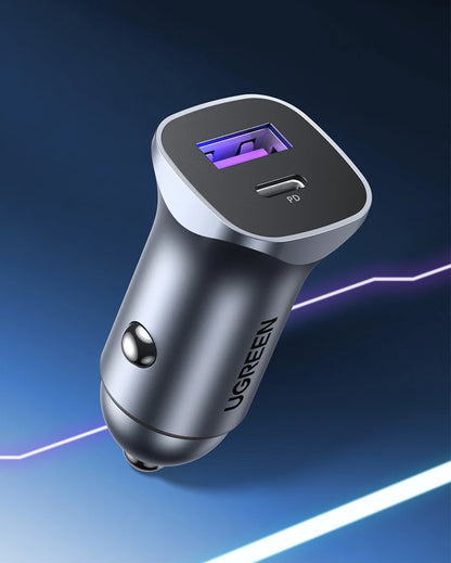 Car Charger Type C PD Fast Charger 4.0 3.0 For Mobile Phones