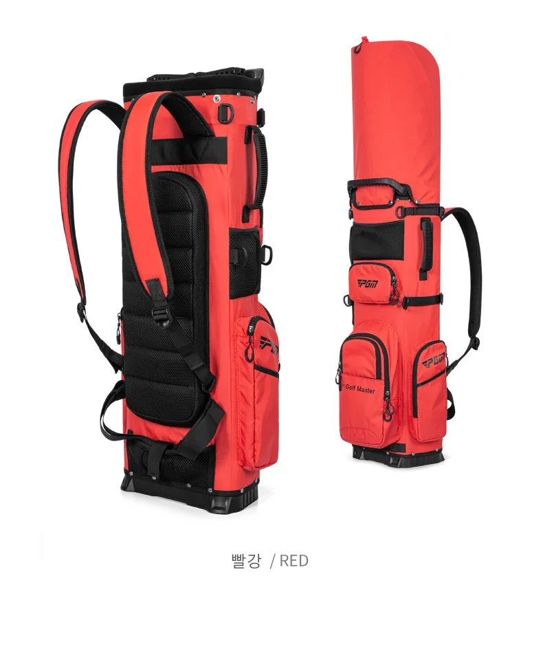 PGM Golf Bags Backpack Design Clubs Bag 2kg Ultra Lightweight Portable Fixed Insert Waterproof Accessories QB144