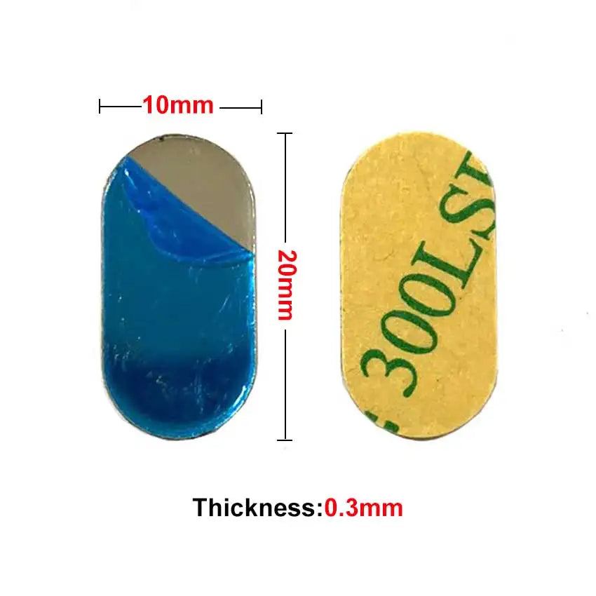 JCD 10PCS Metal Plate Sticker Disk Iron Sheet For Magnet Mobile Phone Holder Magnetic Car Stand For Iphone Xiaomi Huawei Samsung