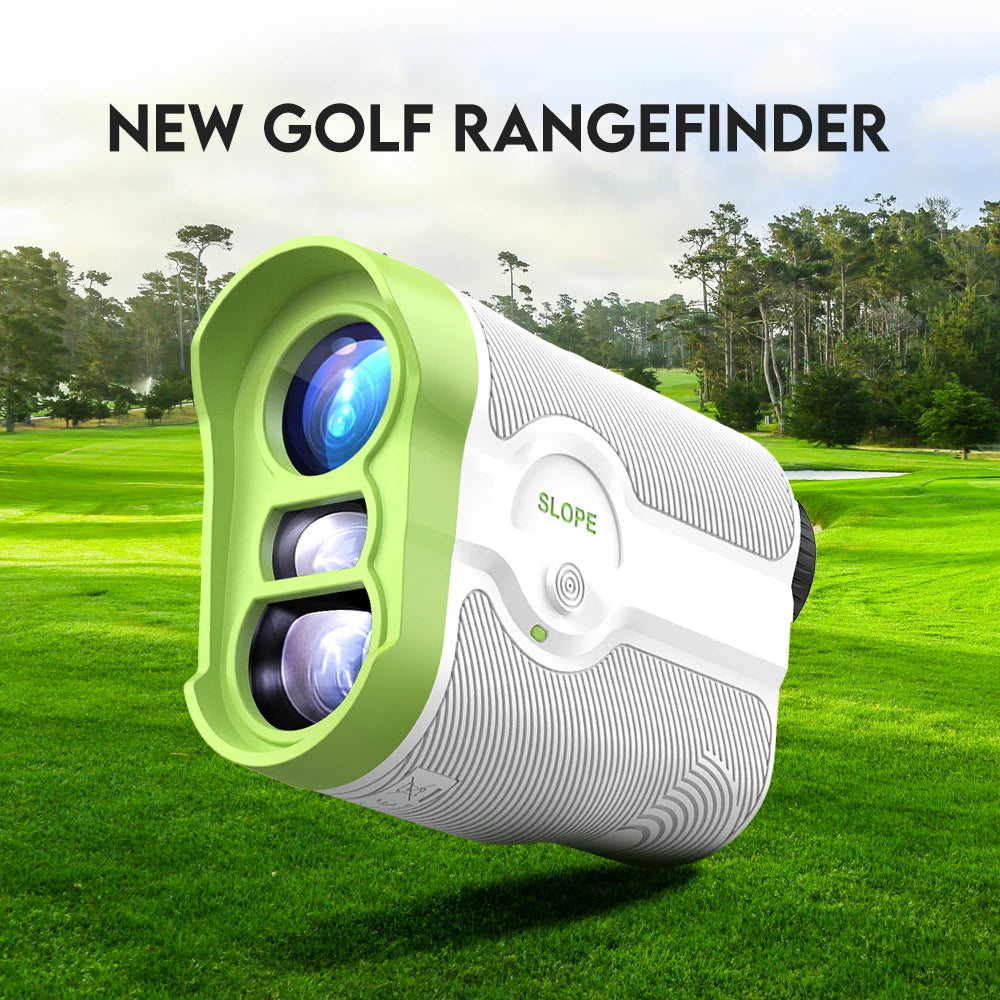 REVASRI New Golf Range Finder with Slope Compensation Flag Lock Vibration Golf Rangefinder with Magnet for Golf Tournament Legal