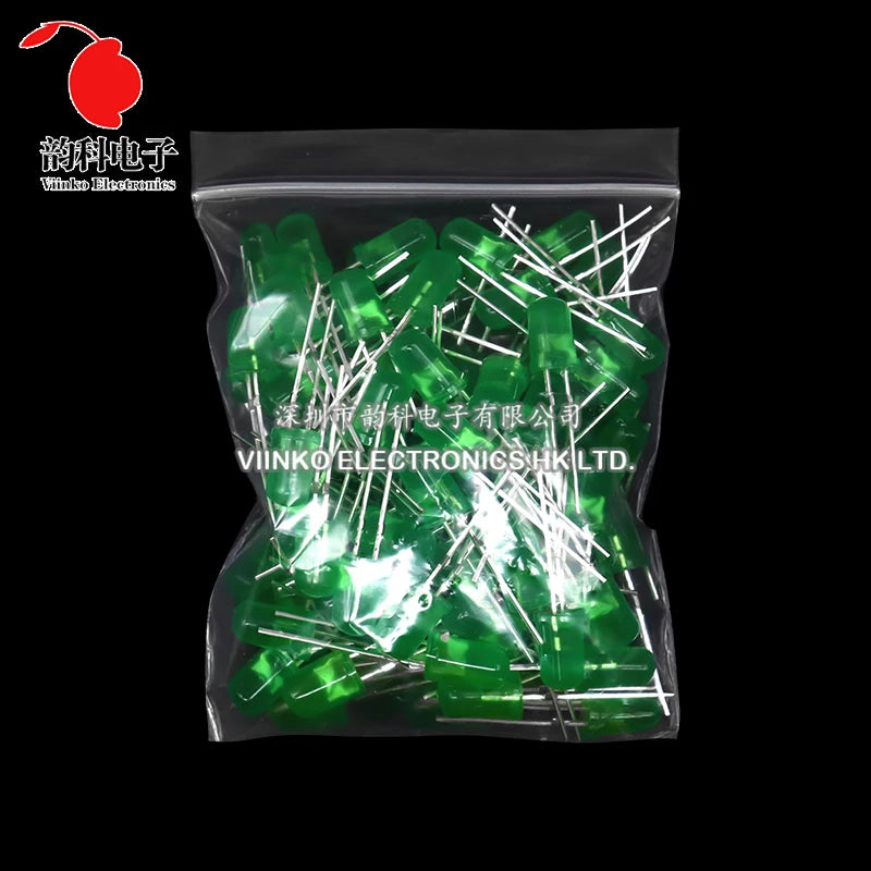 3MM 5MM Light Emitting Diodes Electronics Kit Box F3 F5 LED Diode Assorted Kit White Green Red Blue Yellow Orange