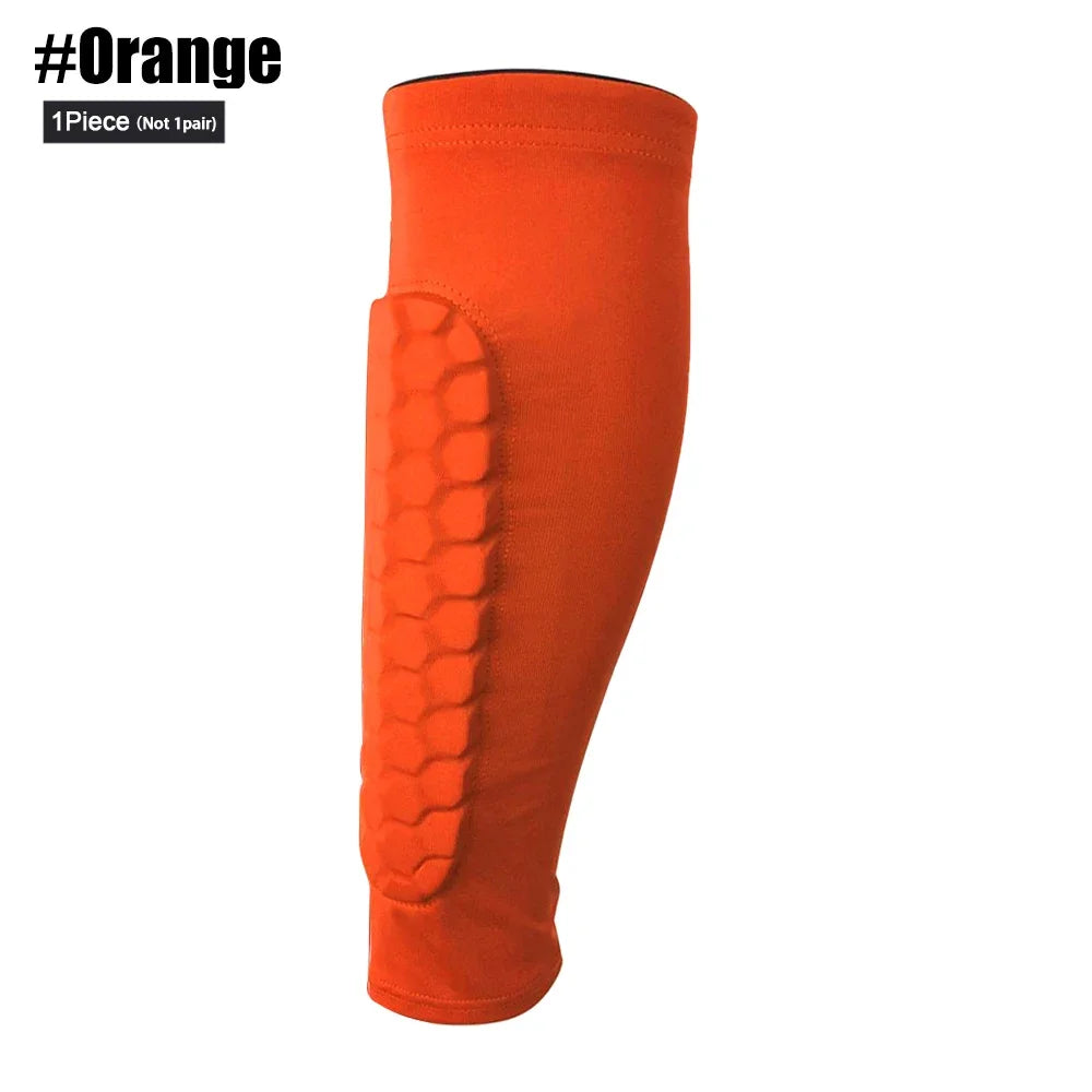 Honeycomb Soccer Shin Guards Football Shields Sports Legging Shinguards Leg Sleeves Protective Gear Shank Protector