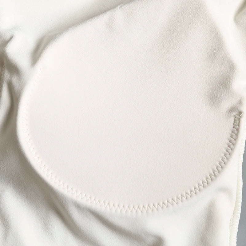 Sexy Short Backless Fixed Chest Pad Sports T-shirt Vest Women's Tight Fitting Quick Drying Slimming Yoga Suit Top Clothing