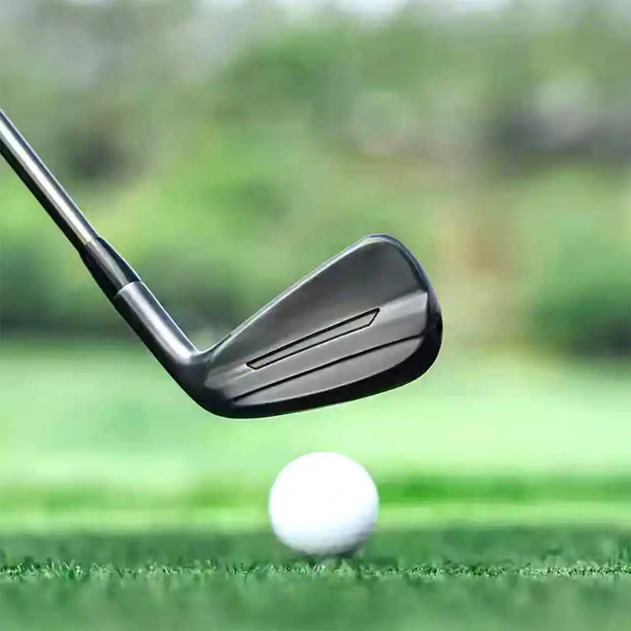 2025 New CNC Black Golf Irons Set 7 Pcs 456789P Golf Clubs Steel/Graphite Shaft R/S Flex Free Shipping