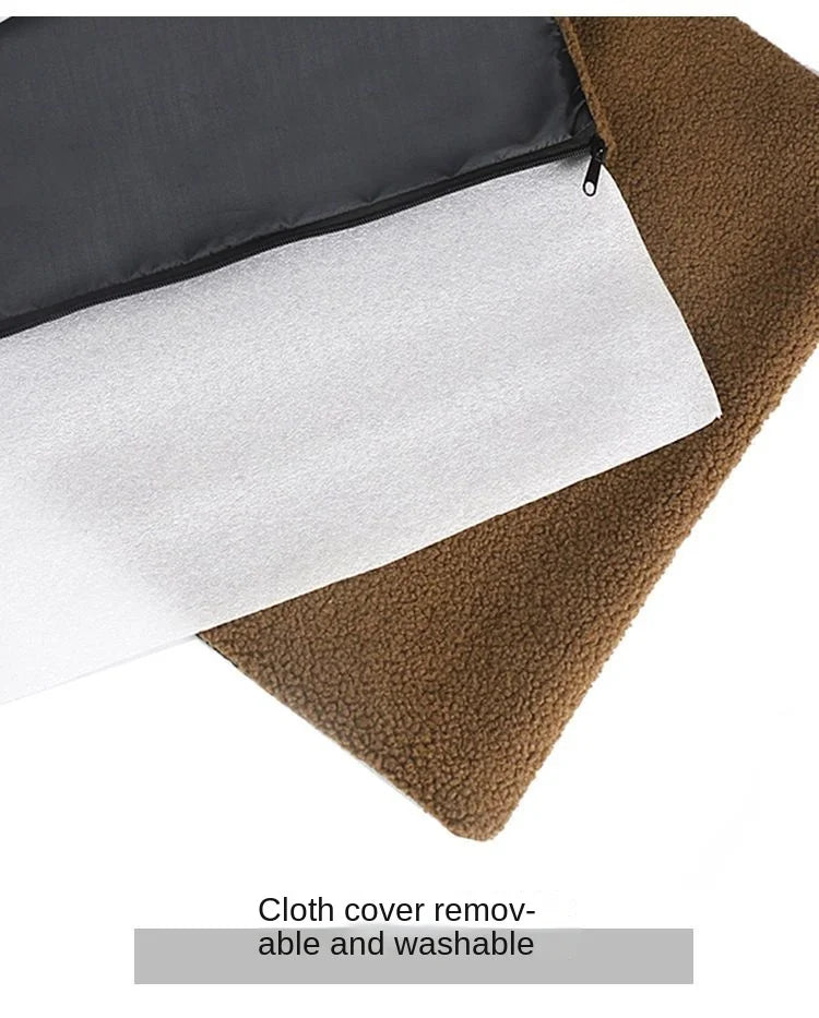 Dog Cage Car Kennel Outing Carrying Bag Pet Luggage Car Travel Cage Cat and Dog Cage Folding Medium and Large Dogs