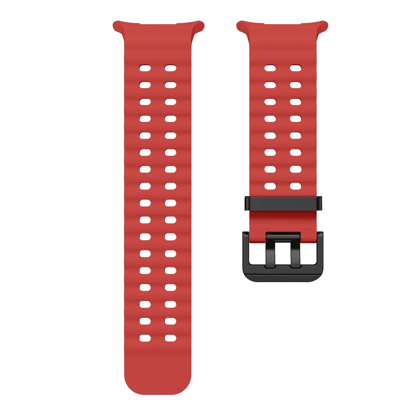 Marine Band For Samsung Galaxy Watch Ultra 47mm Sports Silicone Strap Bracelet For GalaxyWatch Ultra Watchband Accessories