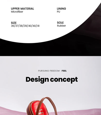 Women's Ankle-Wrap Sandals PU Upper Black Flat Sole