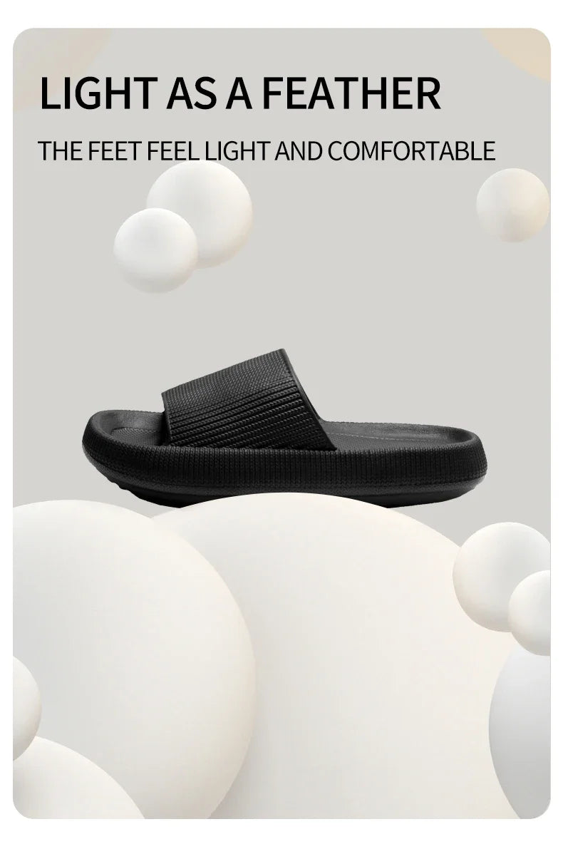 Unisex EVA Slippers Non-Slip Thick-Soled Summer Indoor