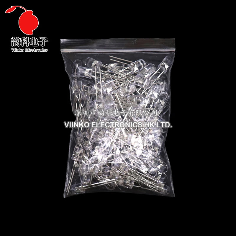 3MM 5MM Light Emitting Diodes Electronics Kit Box F3 F5 LED Diode Assorted Kit White Green Red Blue Yellow Orange