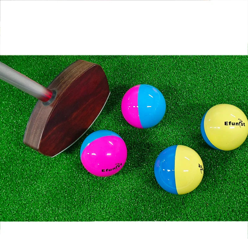 Golf Park Ball Matte Glossy Golf Balls Mixed Color Blue Yellow Red Green Park Golf Ball Golf Accessories Drop Shipping