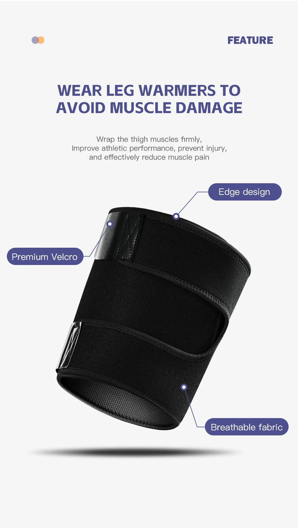 1Pc Large Thigh Support Bracket,Adjustable With Thigh Cover,Used For Groin And Limb Support,Fitness Leg Cover,Leg Protection