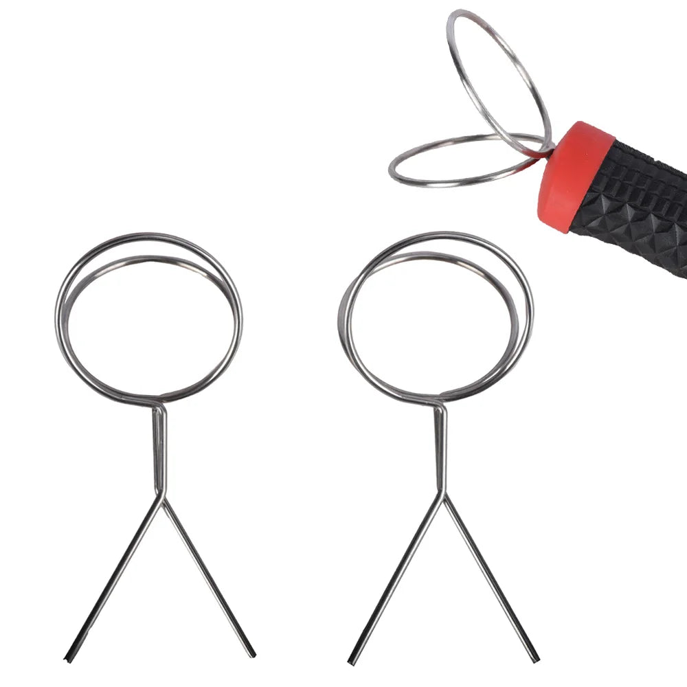 2pcs Golf Ball Retriever 60mm Ball Clip Grabber, Golf Ball Pickup Tool Picker for Practice, Training & Park Golf Accessories