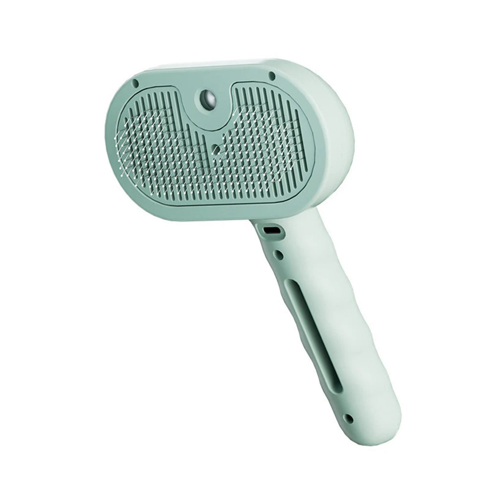 Unique Cat Steam Brush for Hair Removal and Grooming