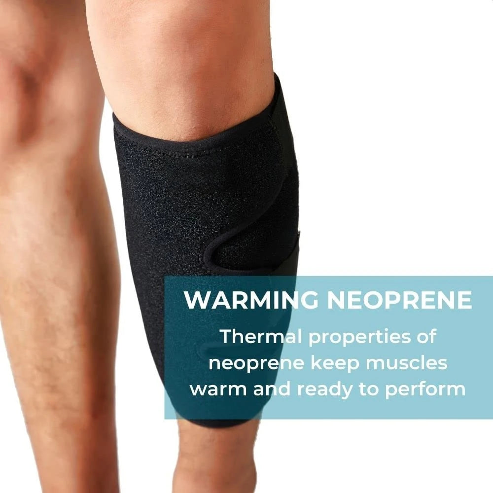 1PC Sport Shin Guard Crossfit Adjustable Calf Compression Sleeve Cycling Football Basketball Weightlifting Calf Support Brace