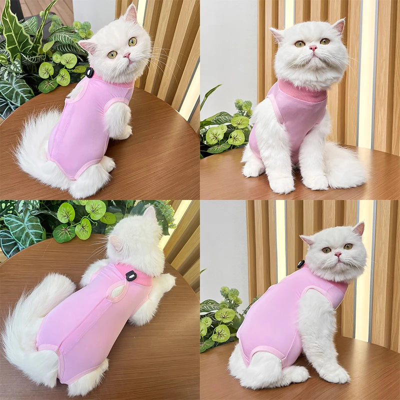 Cats Surgery Recovery Suit for Small Medium Dog Cat Vest  Pet Shirt Soft Pajama After Surgery Wear Recovery Clothes Anti Licking