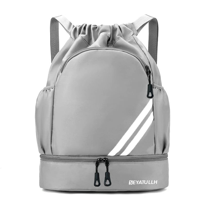 Fitness Backpack Gym Bag Sport Basketball Backpack Travel Outdoor Pack Waterproof Swimming Bag Pouch Hiking Climbing Mochila