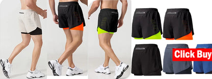 Men's Running Pants Polyester Quick Dry Breathable Thin Joggers
