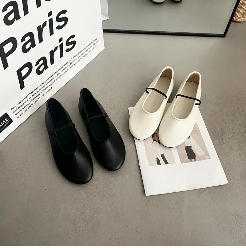 Designers Woman Flats Shoes Fashion Shallow Slip on Women Soft Sole Ballet Shoes Ladies Casual Outdoor Ballerina Shoe