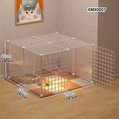 Pet Fence Large Indoor Cat and Dog Cage for Home Use