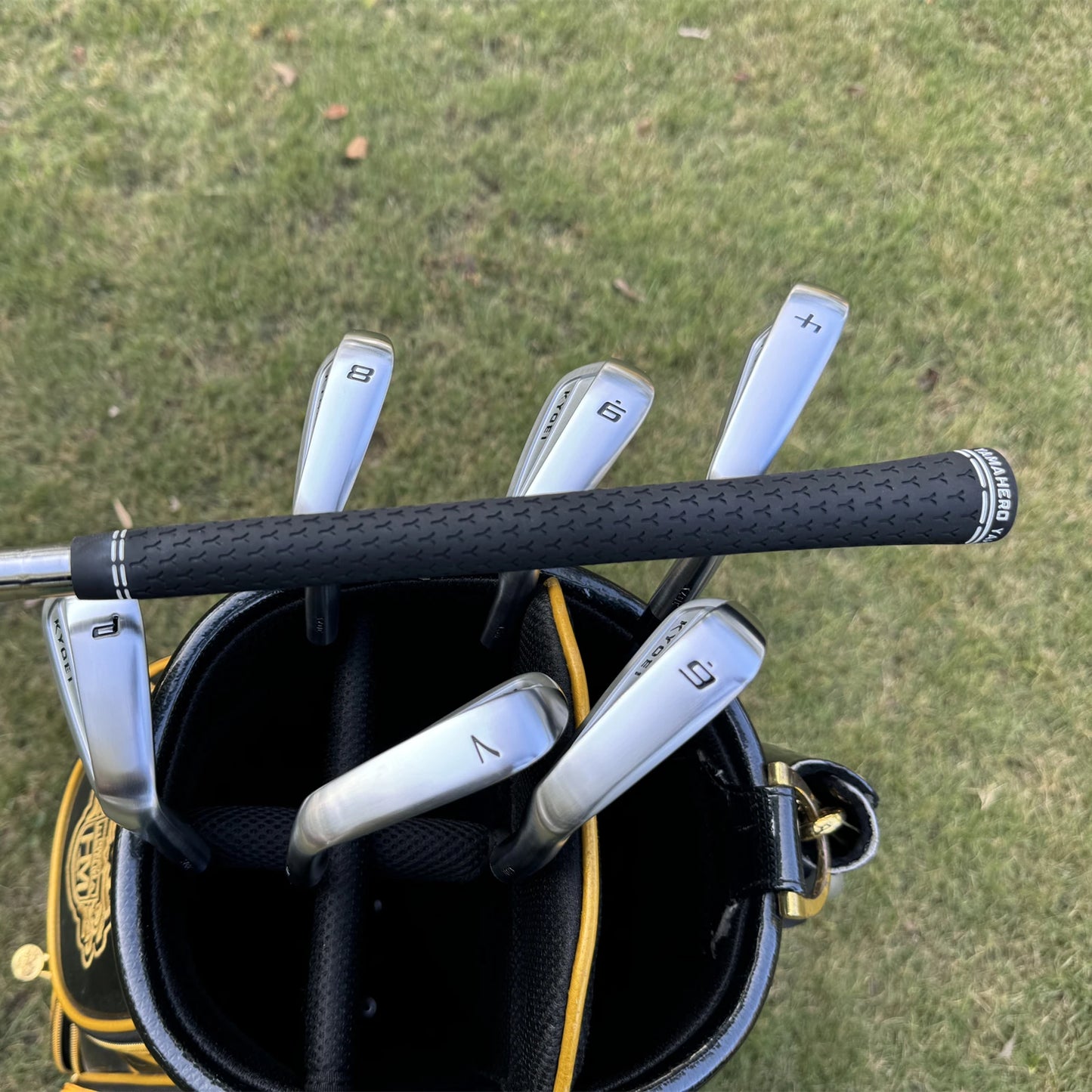 2024 New Golf Irons KYOEI Irons Forged Set 4 5 6 7 8 9 P With NS950 Stiff Steel Shaft 7pcs Golf Clubs