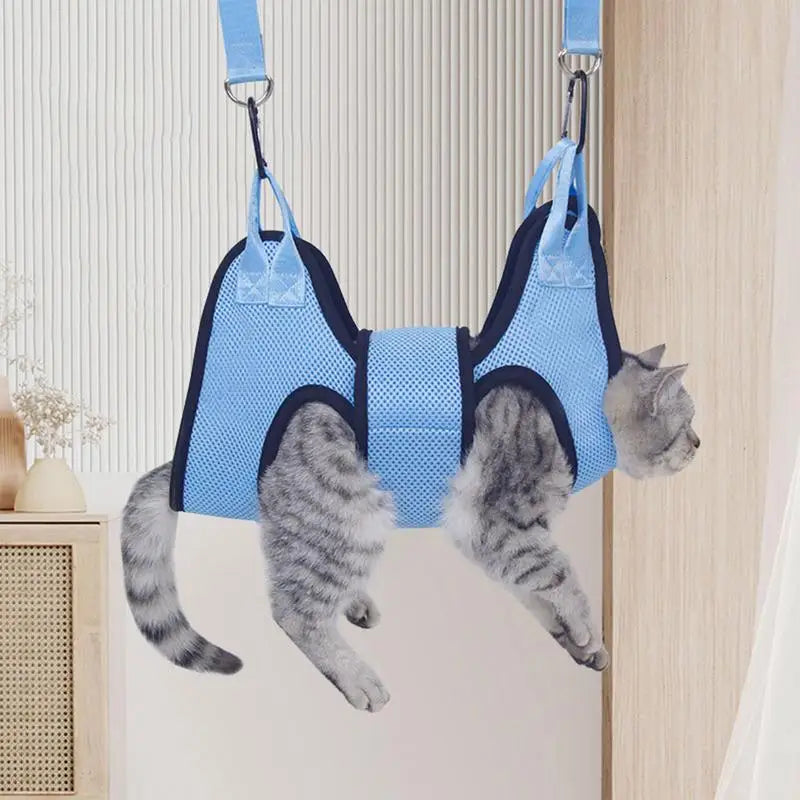 Pet Beauty Hammock for Cats and Dogs with Safety Strap