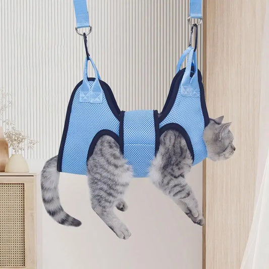 Pet Beauty Hammock for Cats and Dogs with Safety Strap