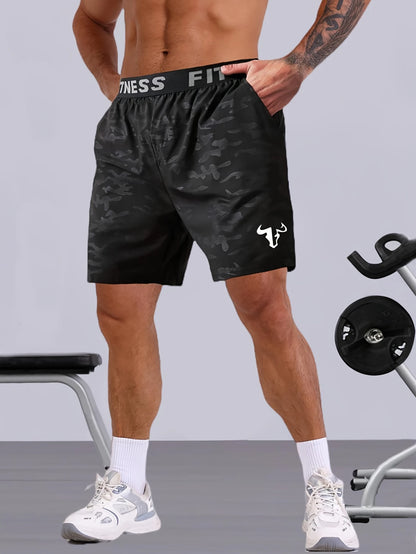 Men's Running Shorts Polyester Breathable Size S Lightweight