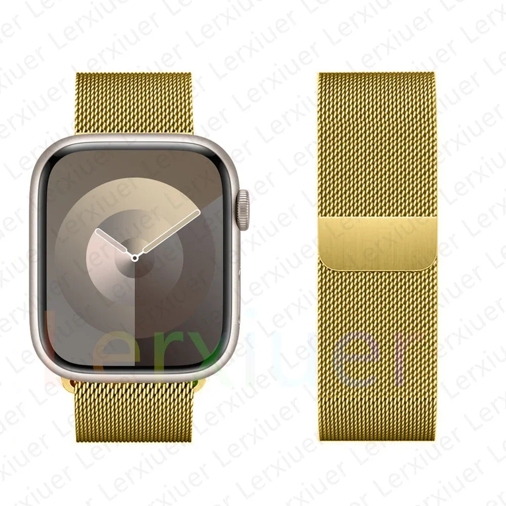Stainless Steel Milanese Loop Watch Band