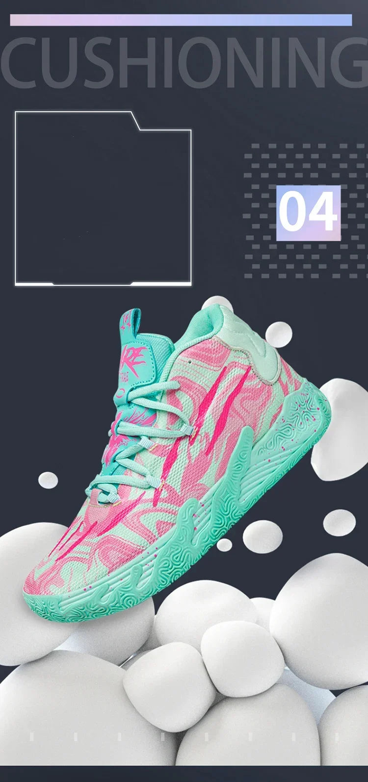 Basketball Shoes Breathable Training Sneakers For Hard Court