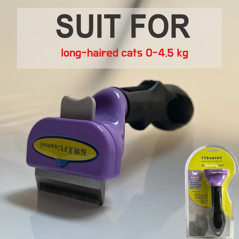 Pet Brush for Dogs and Cats – Hair Removal and Grooming Comb