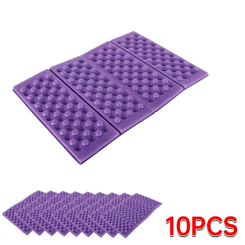 Portable Lightweight Mini Waterproof Mat Camping Foam Mat Foldable Kneeling Mat Comfortable Seat Cushion for Outdoor Activities