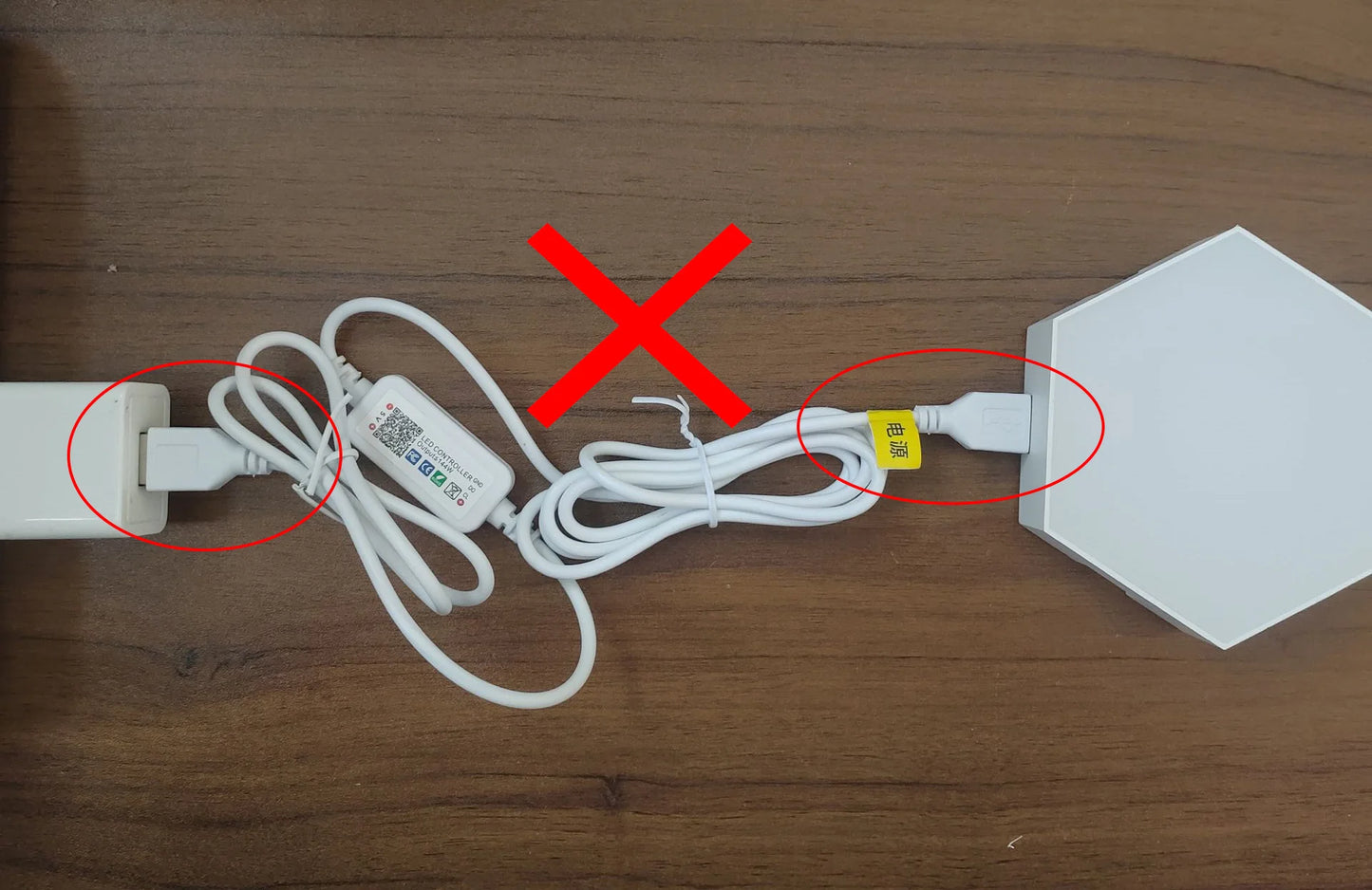 LED Triangular Quantum Lamp – RGB Smart Wall Lamp for Bedroom & Office