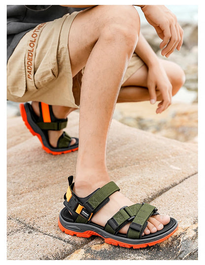 Men's Sandals Wear-Resistant Outdoor Summer Breathable EVA Insole