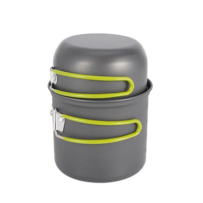 Ultralight Camping Pot Set 0.8L Aluminium Alloy 1-2 People