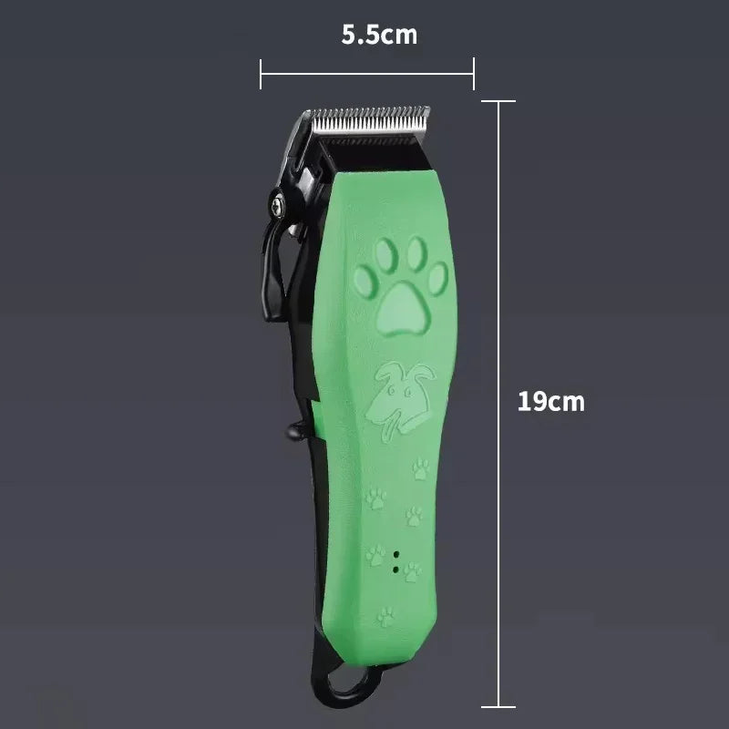 Professional Pet Hair Clippers – Rechargeable Adjustable Trimmer for Cats and Dogs