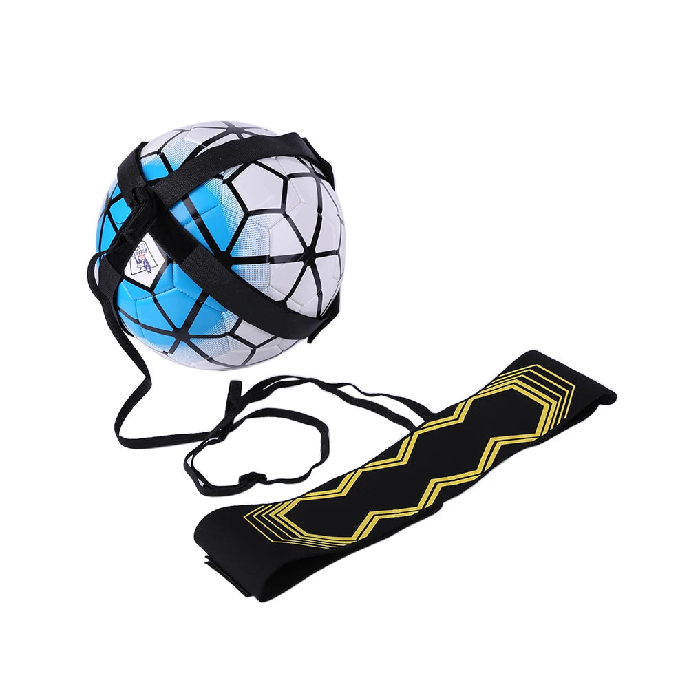 5-1pcs Football Kick Trainer Adjustable Soccer Ball Training Solo Soccer Trainer Belt with Elastic Auxiliary Fitness Equipment