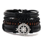 4-Piece Braided Wristband Set