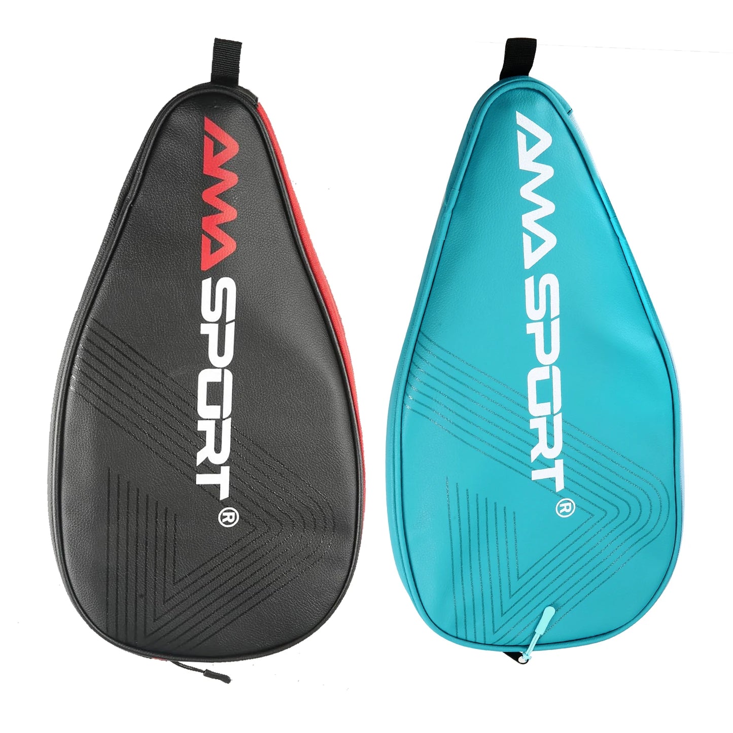 Durable Pickleball Paddle Cover,Paddle Protector,PU Leather Paddle Cover With Zipper,Tiffany Blue Pickleball Paddle Cover Gifts