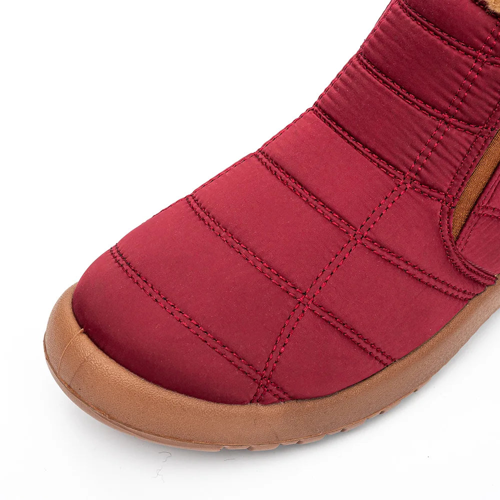 Winter Women Boots Waterproof Snow Boots Plus Size Couple Shoes Antislip Warm Fur Casual Flat Shoes Ankel Boots