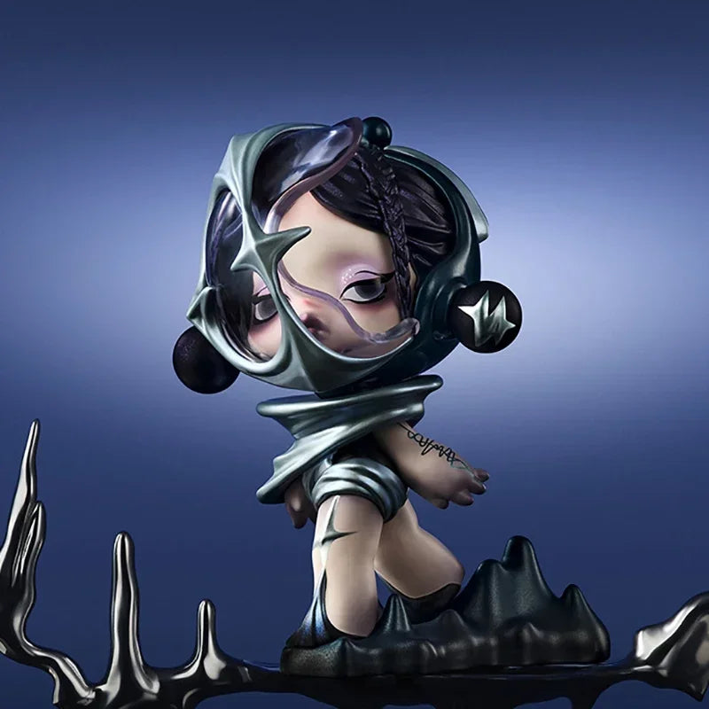 POP MART Skullpanda The Sound Series Blind Box Mystery Box Guess Bag Toys Doll Cute Anime Figure Desktop Ornamentsdel Girls Gift