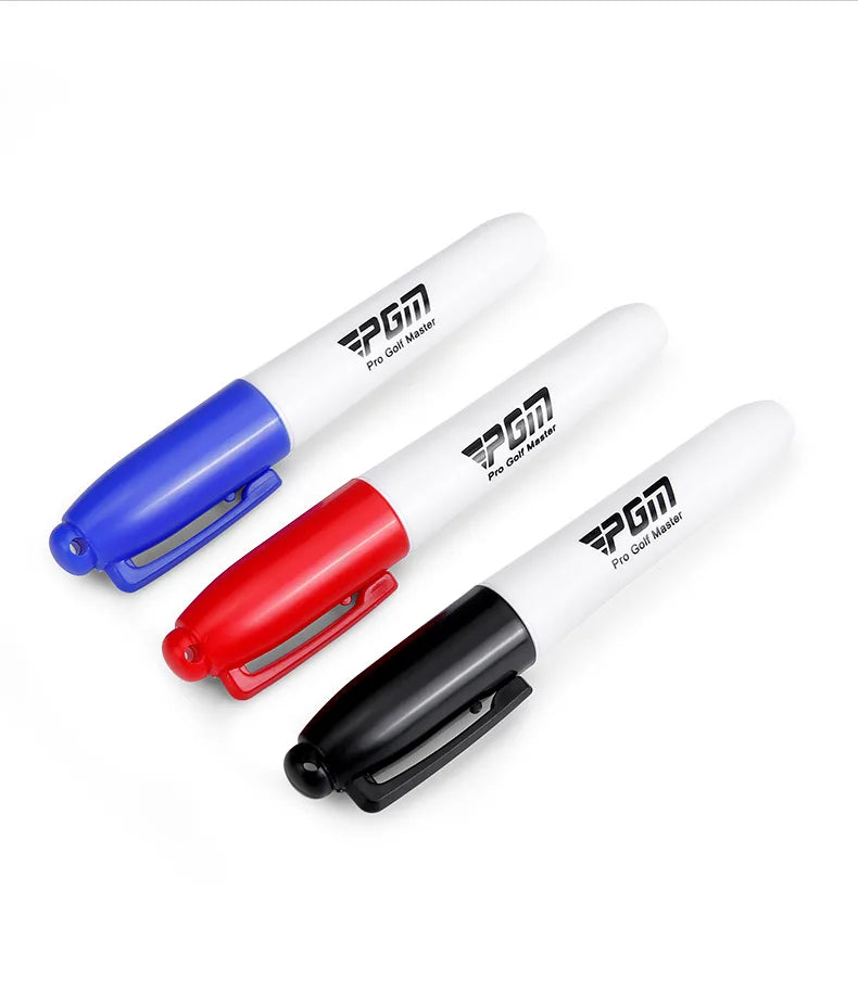 PGM 3pcs Golf Marker Special Marker Is Waterproof, Not Easy To Fade and Easy To Carry ZP034