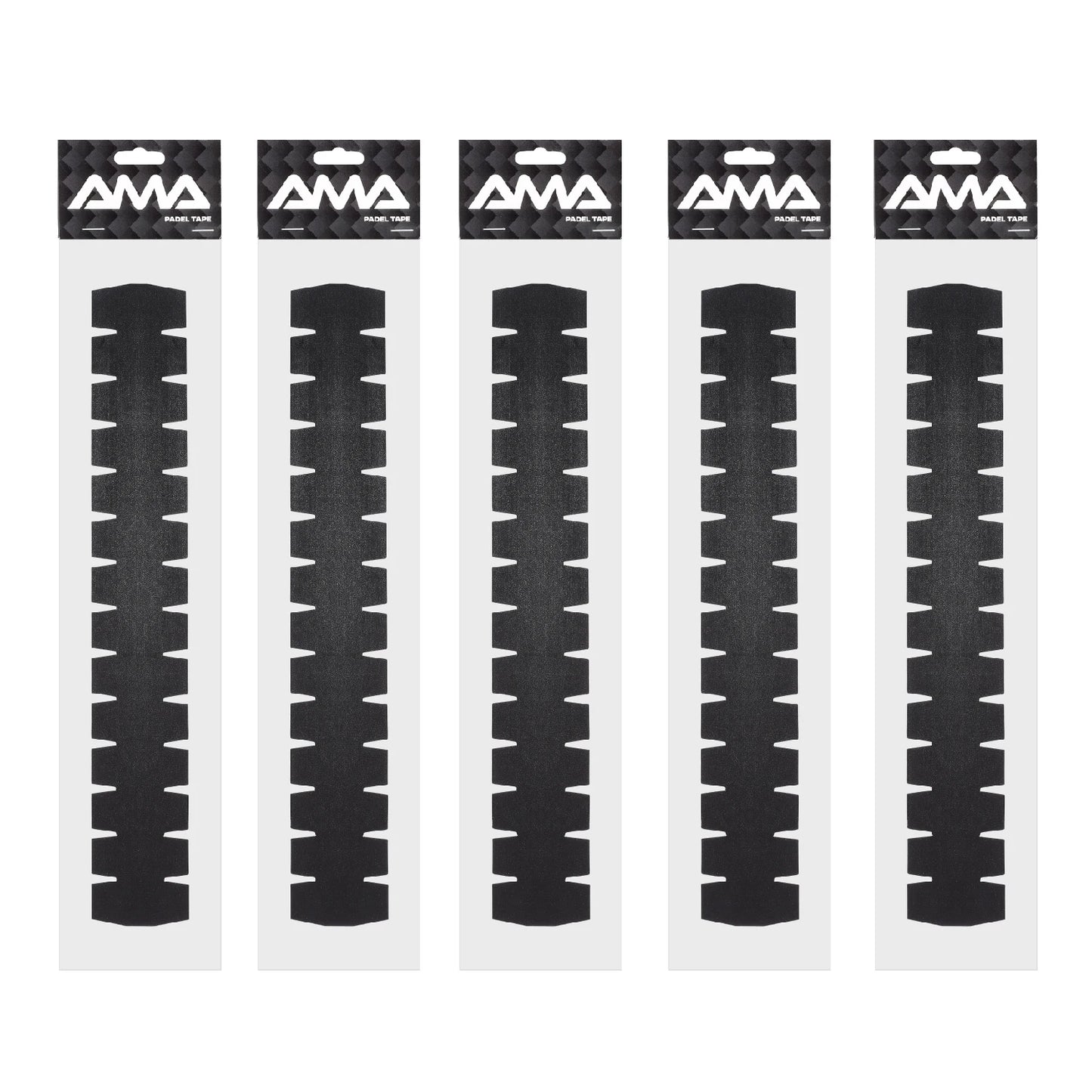 AMA SPORT Padel Racket Protection Tape Pack of 1/2/6 Edge Protector Durable & Easy to Replace Transparent Padel Protector