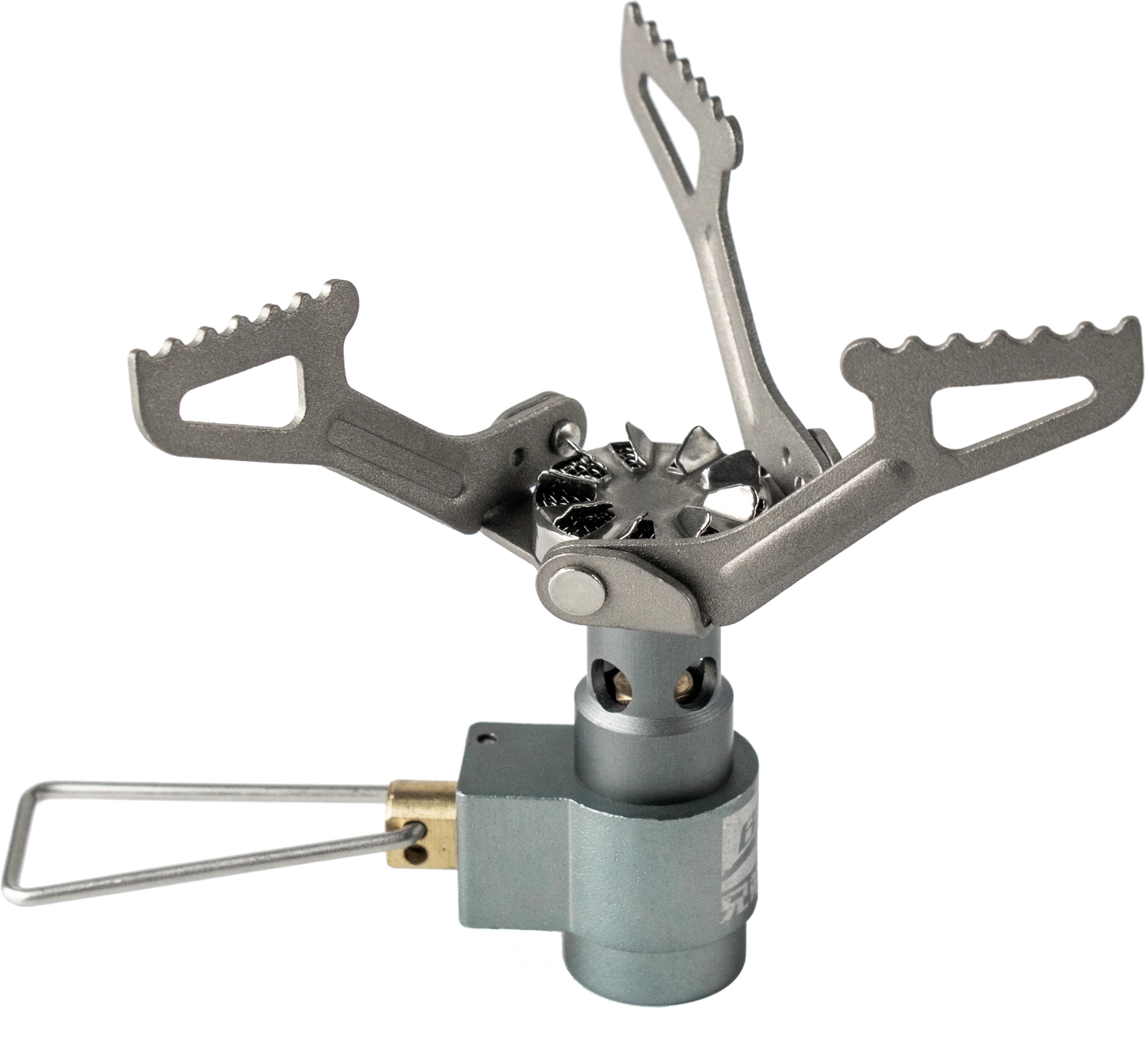 Titanium Mini Camping Gas Stove 25g Portable Folding Pocket Stove