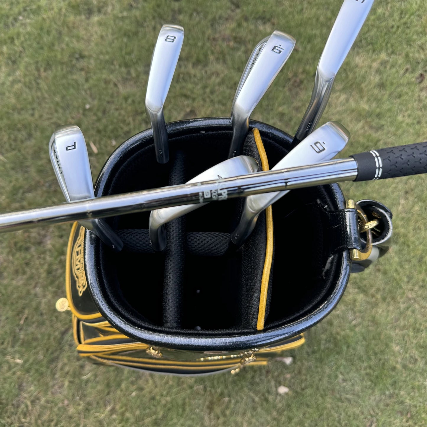 2024 New Golf Irons KYOEI Irons Forged Set 4 5 6 7 8 9 P With NS950 Stiff Steel Shaft 7pcs Golf Clubs