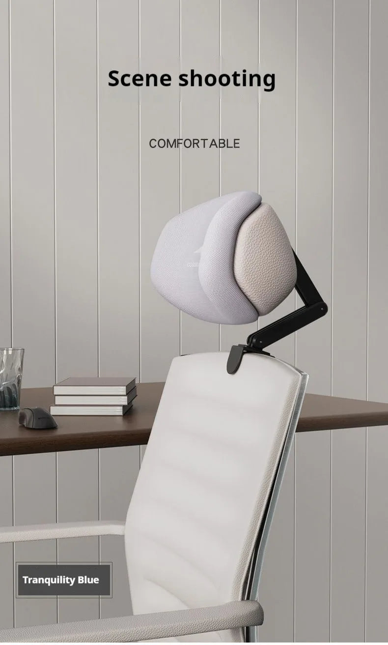 Upgraded Memory Foam Headrest Attachment For Office Chair Adjustable Height Angle Elastic Head Pillow Neck Support Rest Cushion