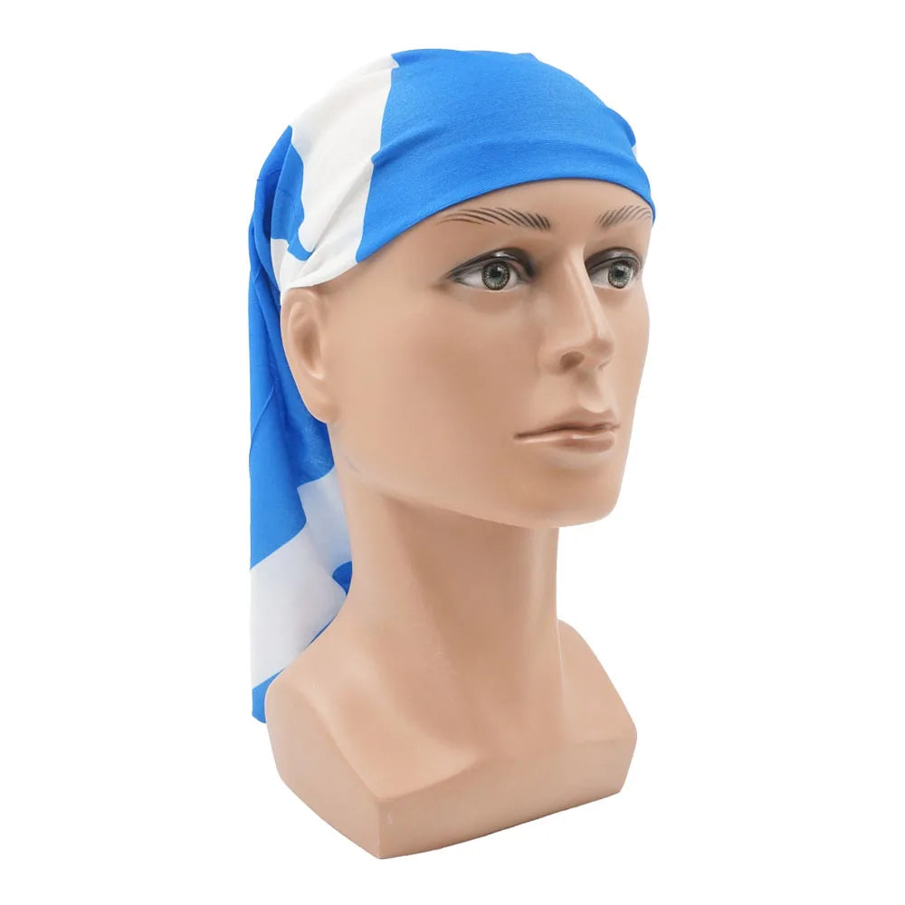 World Football Fans National Flag Face Bandanas Spain France Korea Mexico Germany Seamless Neck Gaiter Men Women Headwear Scarf