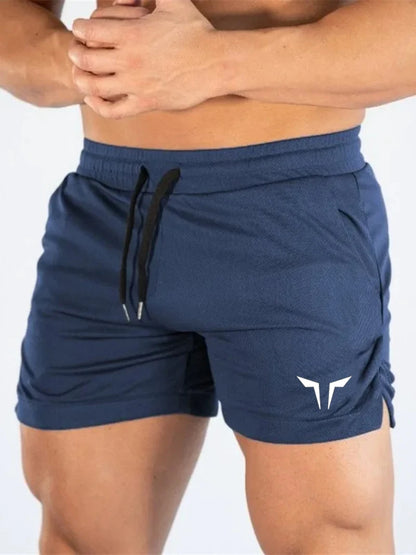 Men's Polyester Running Shorts Printed Gym Shorts Summer